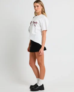 Femme Bow Oversized T-Shirt