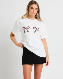 Femme Bow Oversized T-Shirt