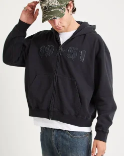 Fifty One Zip Through Hoodie