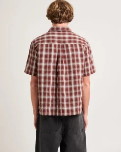 Figment Box Short Sleeve Check Shirt
