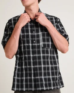 Figment Box Short Sleeve Check Shirt