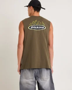 Fire Boy Muscle Tank Top