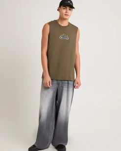 Fire Boy Muscle Tank Top