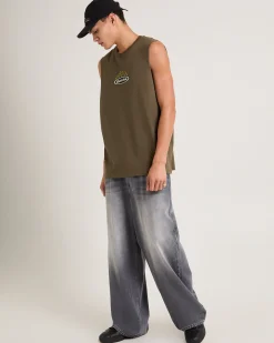 Fire Boy Muscle Tank Top