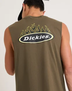 Fire Boy Muscle Tank Top