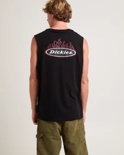 Fire Boy Muscle Tank Top