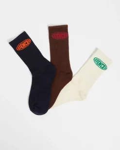 Fisheye 3 Pack Socks