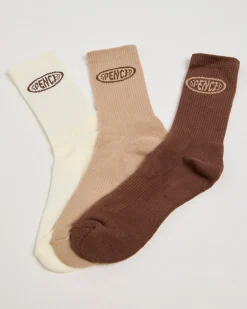 Fisheye 3 Pack Socks