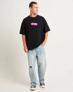 Fixture Short Sleeve T-Shirt in Black