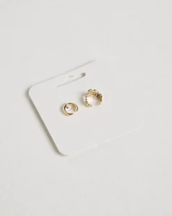 Flora Flower Ear Cuff Pack