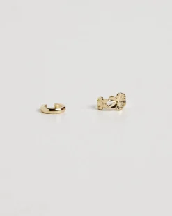 Flora Flower Ear Cuff Pack