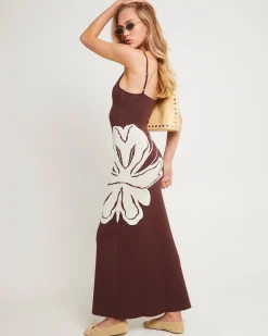 Flora Knit Maxi Dress
