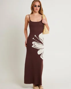 Flora Knit Maxi Dress