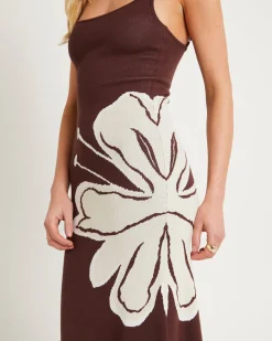 Flora Knit Maxi Dress