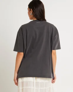 Flora Washed Oversized T-Shirt