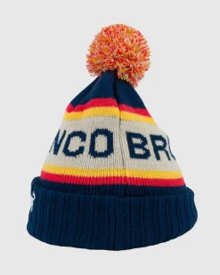 Ford Bronco Pillow Line Knit Pom Beanie