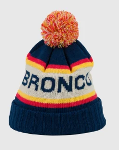Ford Bronco Pillow Line Knit Pom Beanie