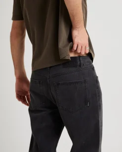 Fracture Straight Denim Jeans