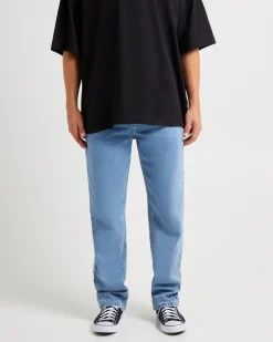 Fracture Straight Denim Jeans