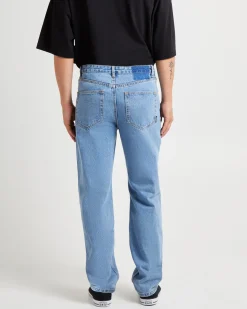 Fracture Straight Denim Jeans