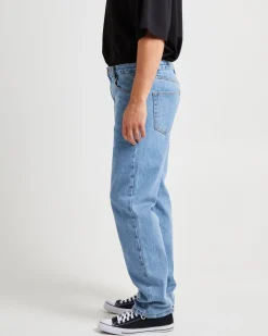 Fracture Straight Denim Jeans