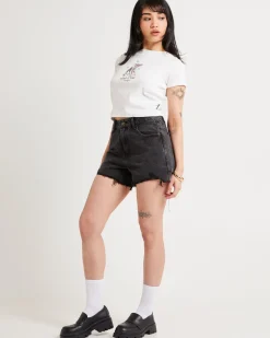 Frankie A-Line Denim Shorts