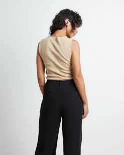 Frenchie 90s Top in Oat