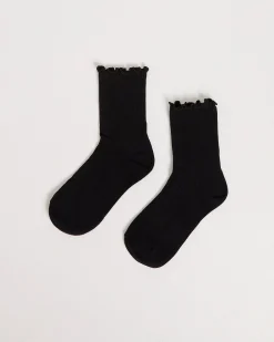 Frill Ribbed Socks 3 Pack