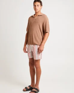 Galvin Striped Boarshorts