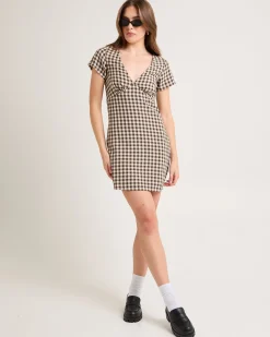 Gambet Check Tea Dress