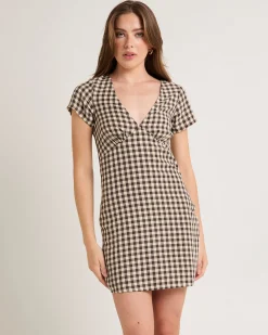 Gambet Check Tea Dress