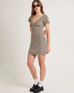 Gambet Check Tea Dress