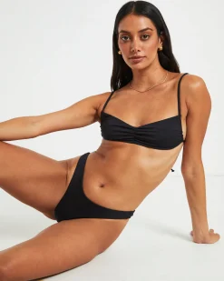 Gather Front Bikini Top