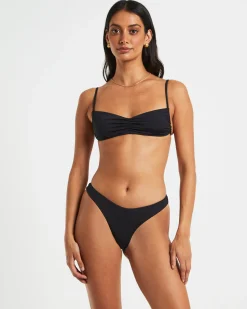 Gather Front Bikini Top