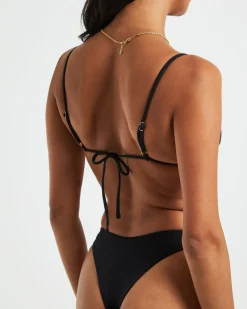 Gather Front Bikini Top