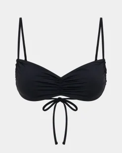 Gather Front Bikini Top