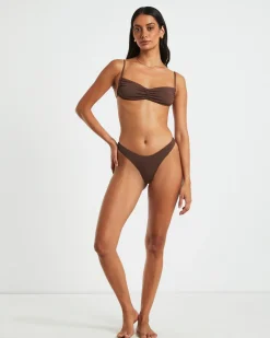 Gather Front Bikini Top