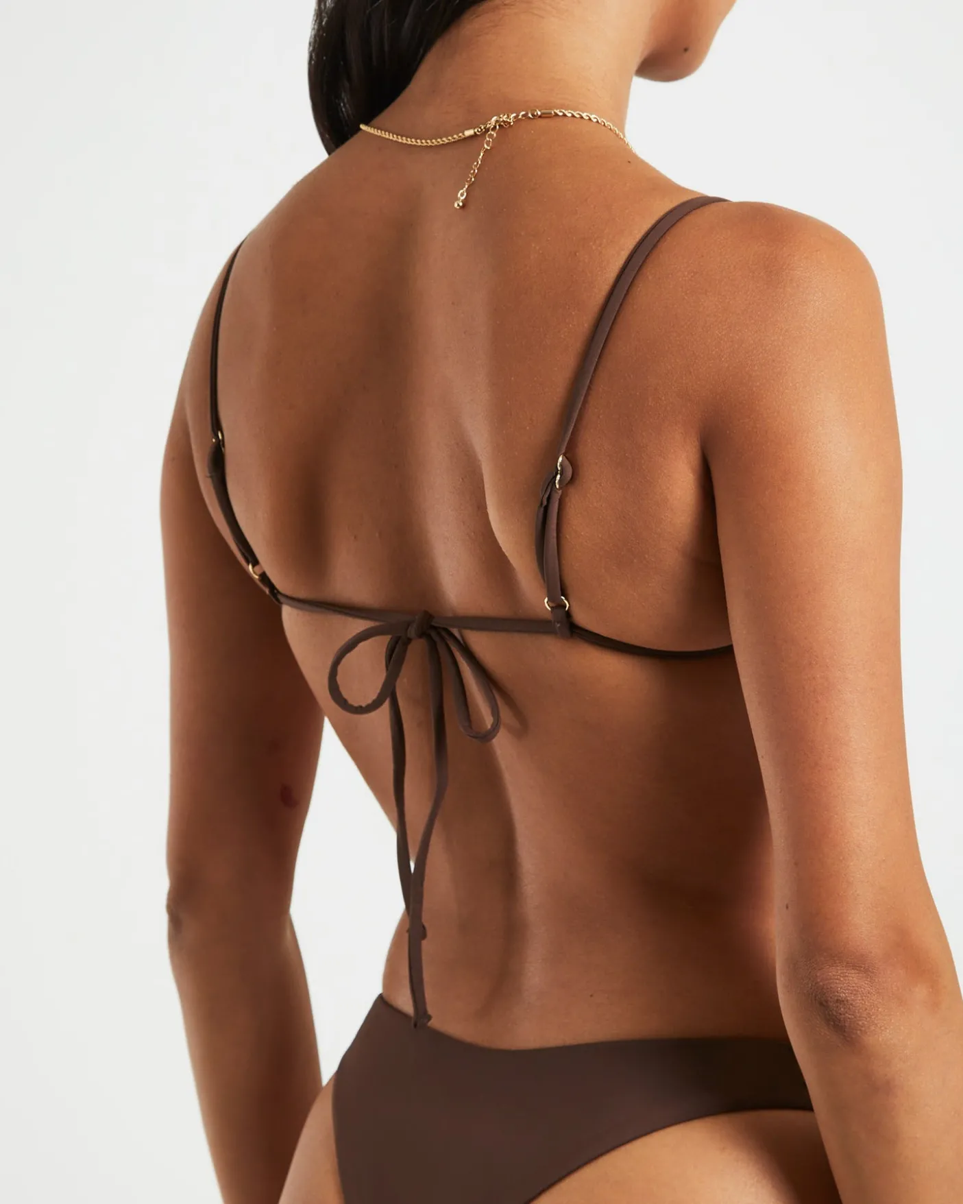 Gather Front Bikini Top