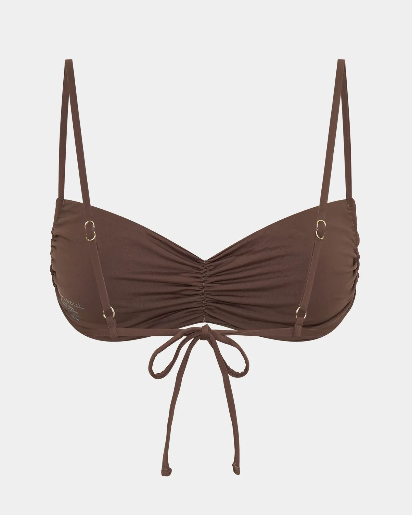 Gather Front Bikini Top