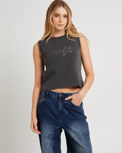 Gaze Y2K Muscle Tank