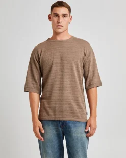 Geo Knit Short Sleeve T-Shirt