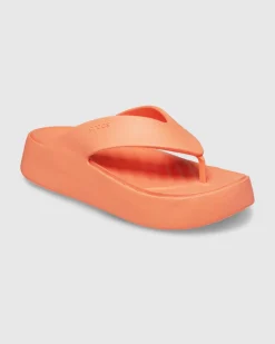 Getaway Platform Flip Flops in Sunkissed