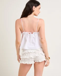 Gia Poplin Frill Cami