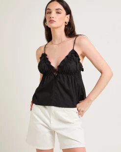 Gia Poplin Frill Cami
