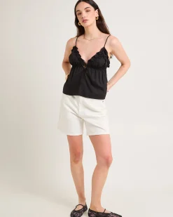 Gia Poplin Frill Cami