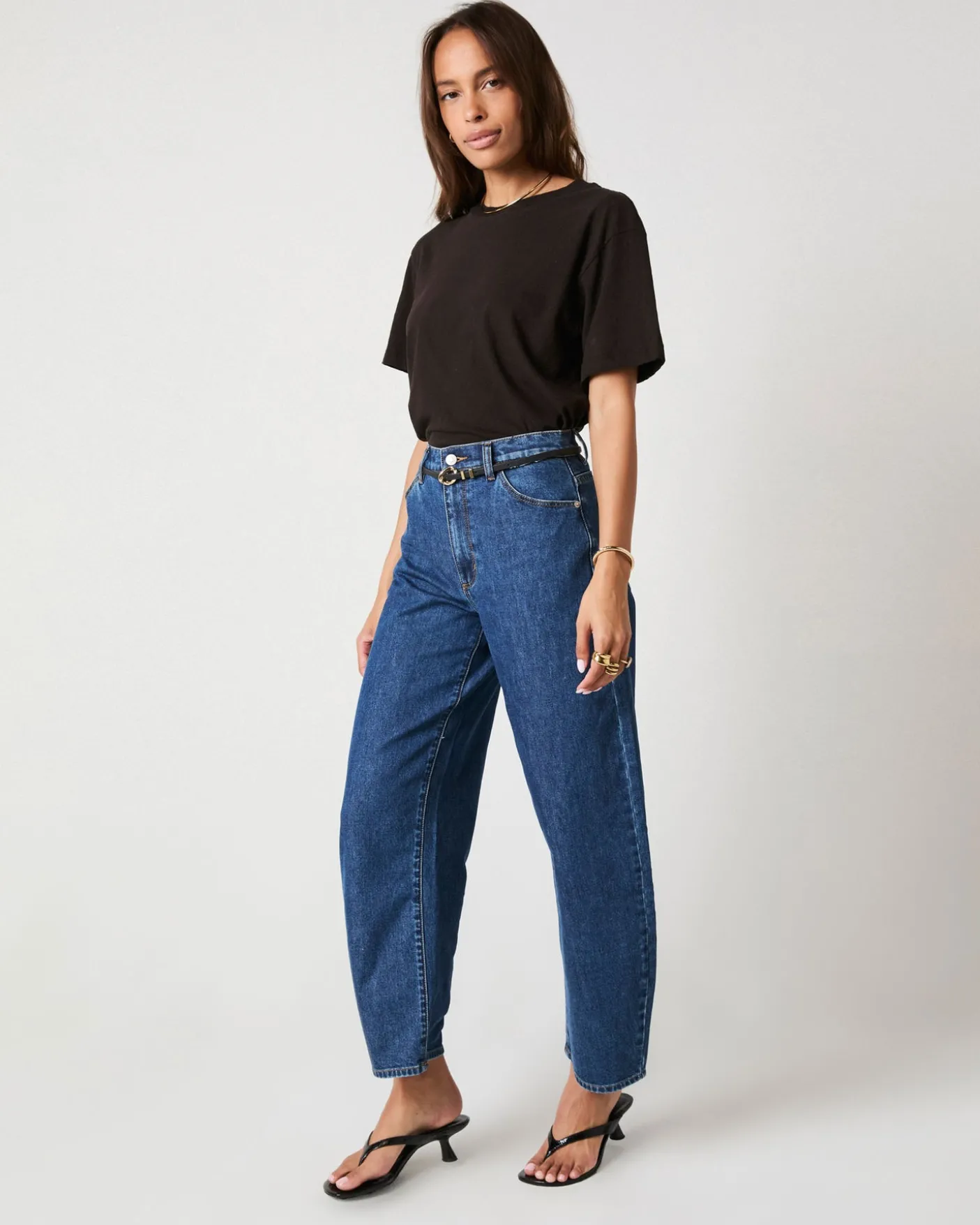 Gigi Barrel Denim Jeans