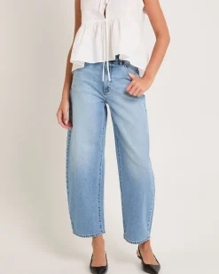 Gigi Barrel Denim Jeans