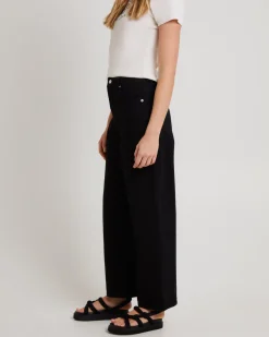 Gigi Barrel Jeans Forever Black