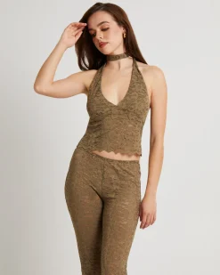 Giselle Lace Halter Top
