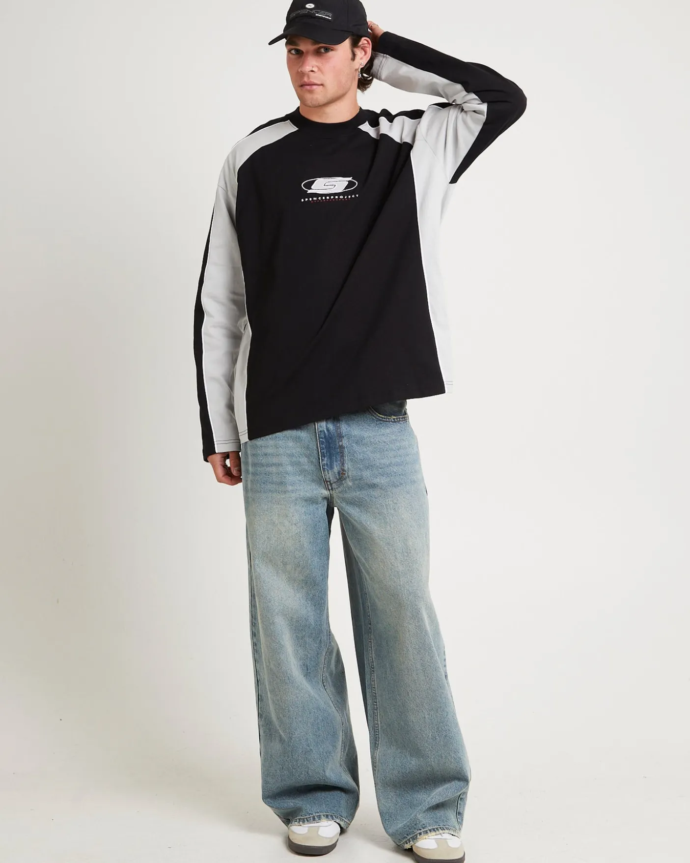 Glitch Y2K Long Sleeve T-Shirt